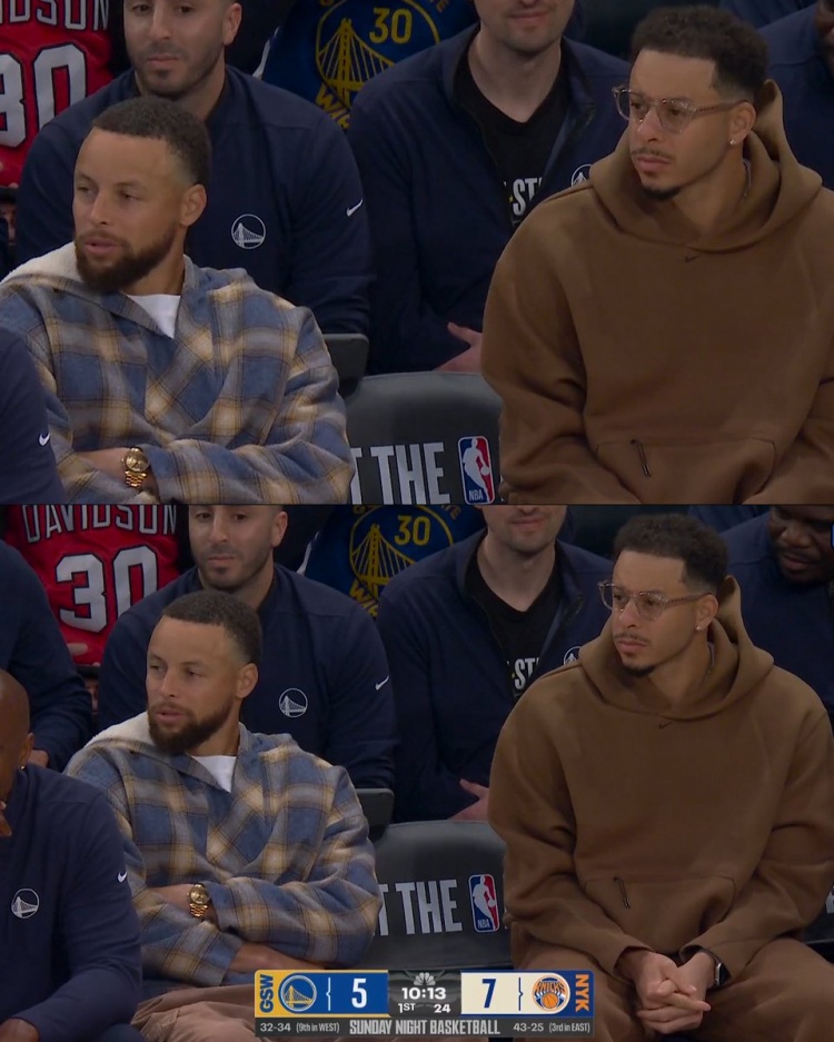 世界杯-😅库里打趣：我和克莱是”水花兄弟“ 我和赛斯是“康复兄弟”